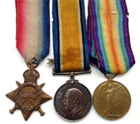 WW1 medals