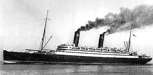 The Cunard liner 'Caronia'