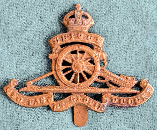 John Hardy Haigh, 10th Battalion, The Manchester Regiment, cap badge