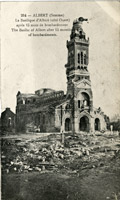 The Basilica of Albert after 15 months bombing