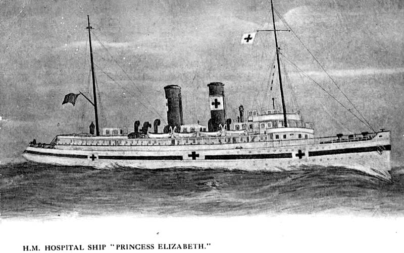 H.M. Hospital Ship 'Princess Elizabeth'