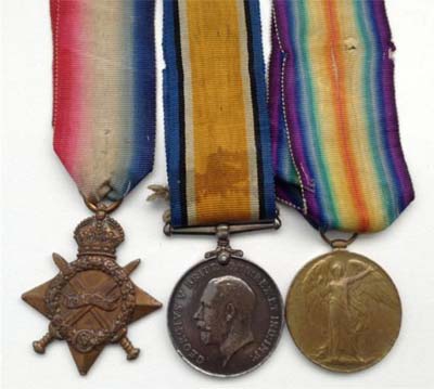 WW1 medals