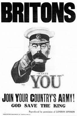 WW1 recruitment poster