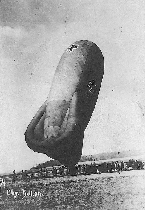 WW1- Postcards & Photographs Gallery - Observation Balloon