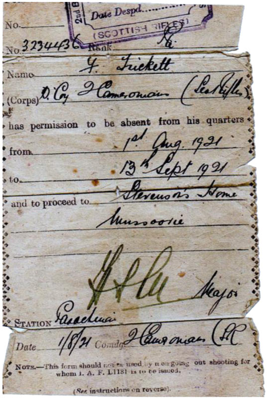 WW1 serviceman