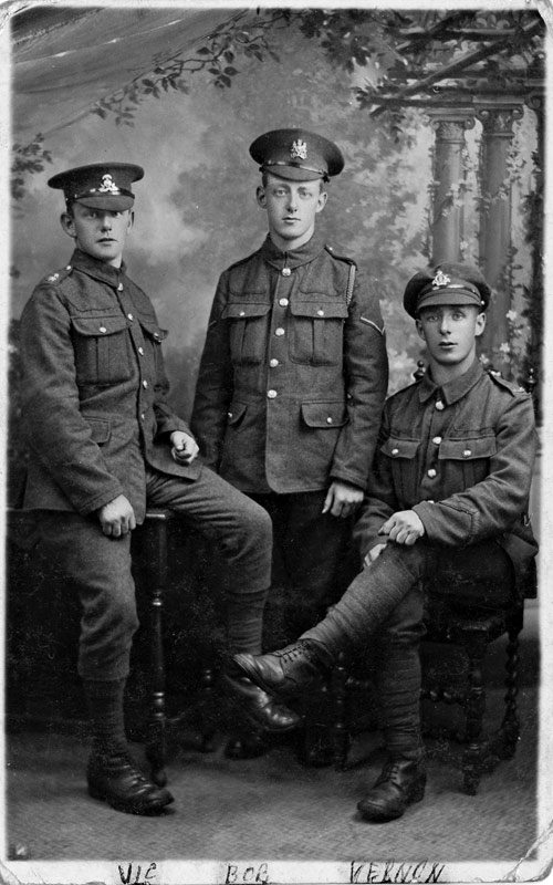 Vernon, victor and Robert  Hanley, 