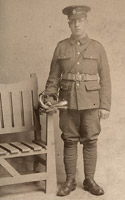 Serviceman in World War 1