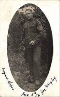 Serviceman in World War 1