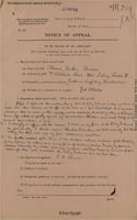 Thomas Arthur Brown applied for absolute exemption on the ground of conscience, 1916