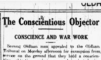Oldham Chronicle 8th July 1916