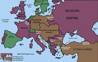 1914 - mao of europe