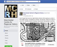Manchester Centre for Regional History: Facebook page