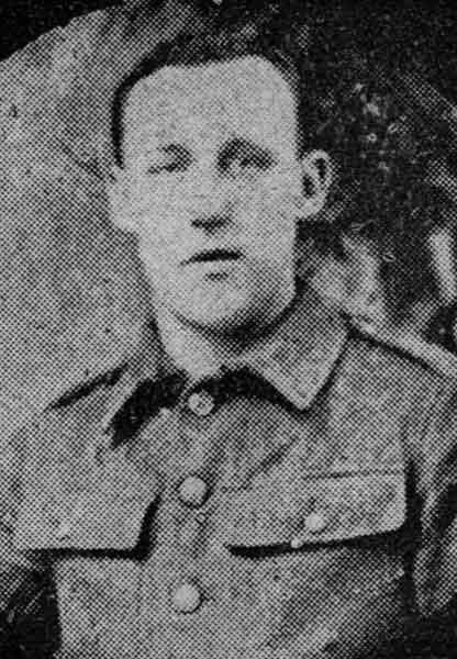 Private Harry Greenhalgh, 2634