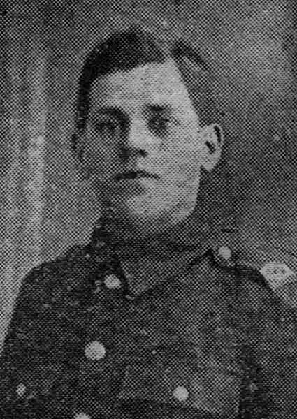 Private Daniel Whitehead, 2634