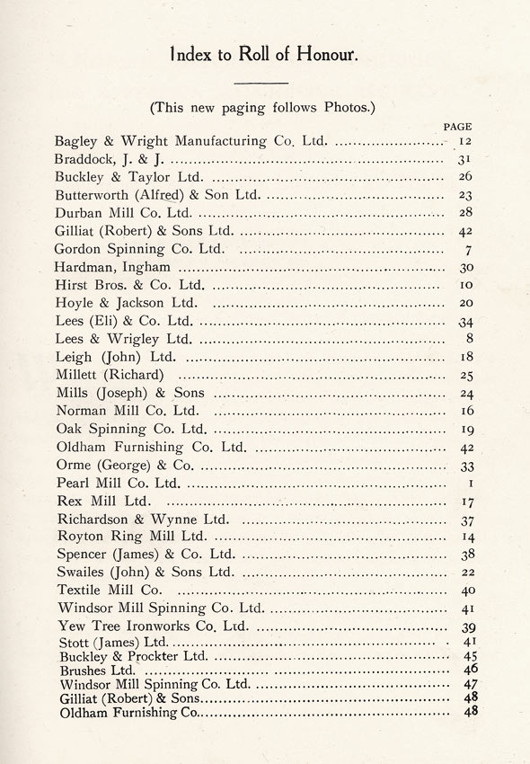 Oldham Historical Research Group - The 24th Battalion Manchester Regiment - the Oldham Comrades