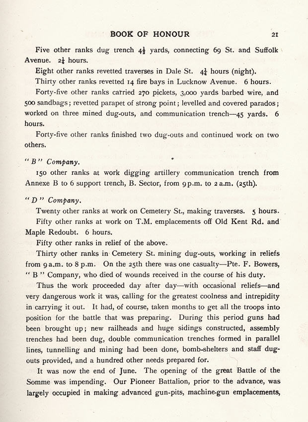 Oldham Historical Research Group - The 24th Battalion Manchester Regiment - the Oldham Comrades