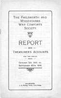 'The Failsworth and Woodhouses War Comforts Society'