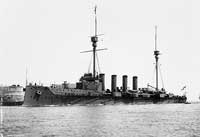 HMS 'Warrior' Before the Battle of Jutland 