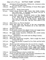 chronology of the Battle of Jutland