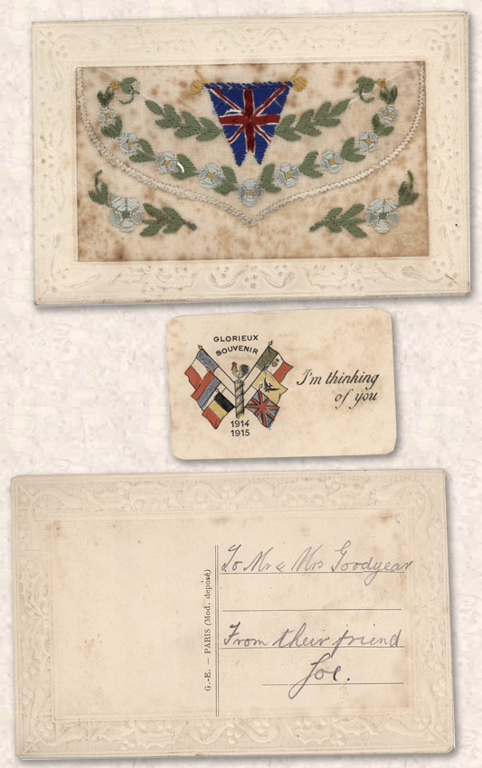 WW1 letter- card