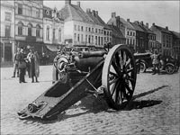 English gun taken at Ypres