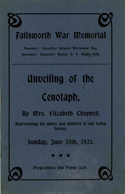 Front cover