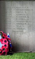 Memorial Panel - right - Cleethorpes