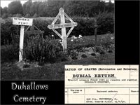 Memorial Plot in Duhallows Cemetery