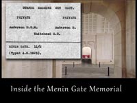 Edward Garside Whitehead - Grenadier Guards Remembered on the Menin Gate 