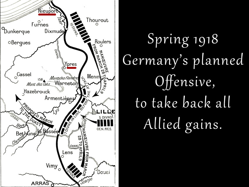 Spring 1918 - Germany's Planned Offensive