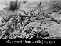 Nieuwport Dunes, German attack on 12th July 1917