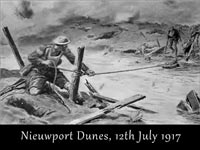 Nieuwport Dunes, German attack on 12th July 1917