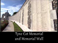 Tyne Cot Memorial and Memorial Wall