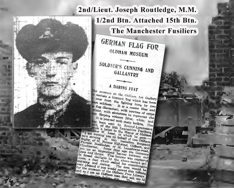 2nd/Lt Joseph Routledge MM