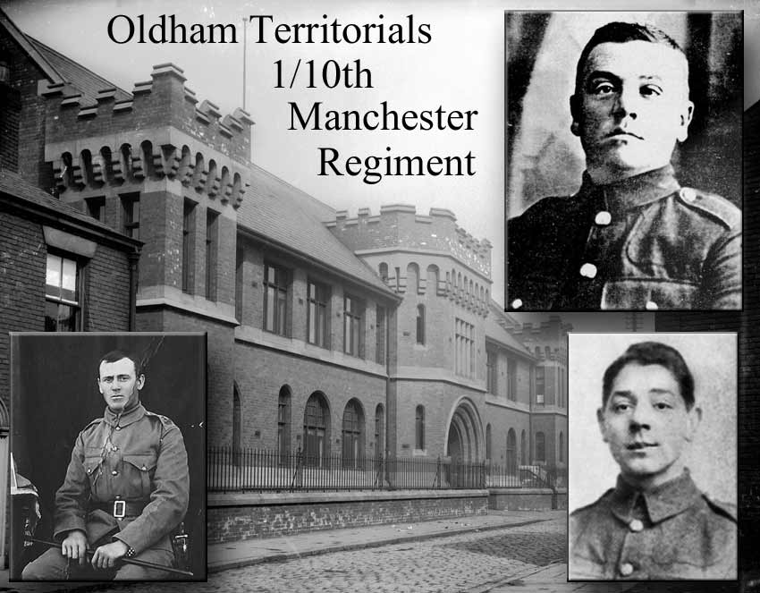 Oldham Territorials, 1/10 Battalion, Manchester Regiment