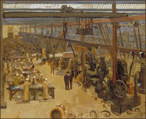 Scene at a Clyde Shipyard. (Messrs Beardmore & Co)