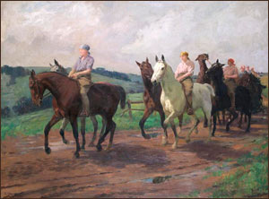 The Ladies' Army Remount Depôt, Russley Park, Wiltshire, 1918