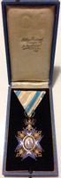 A Serbian ''Order of St Sava'' medal, initially for meritorious civil achievements it was later awarded for military merit.