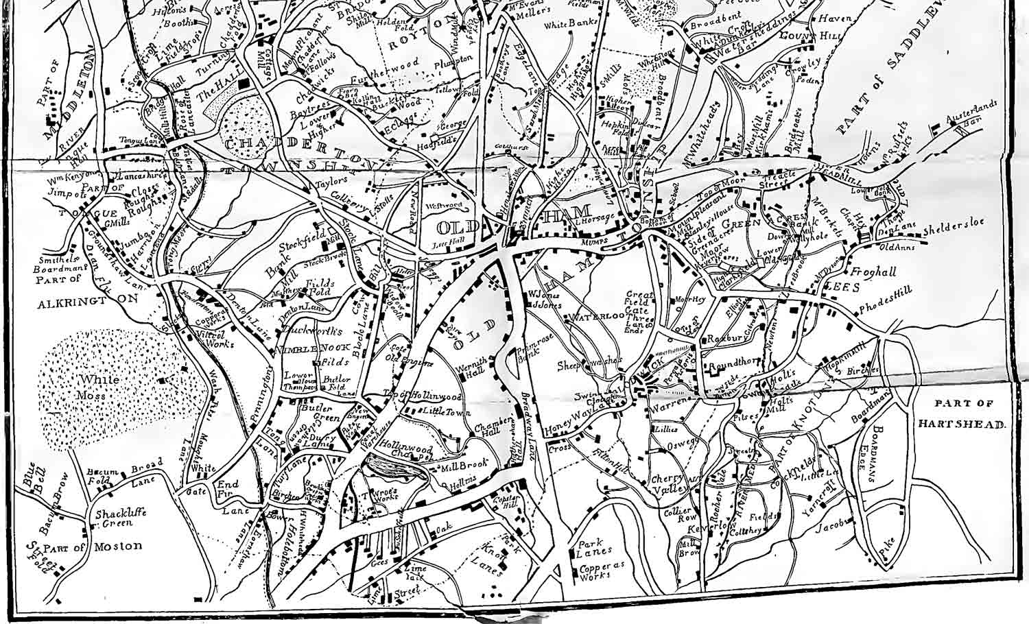 Oldham parish early 19th century