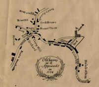 Oldham map 1756