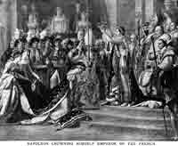1804 - Napoleon Crowning Himself as Emperor of the French.