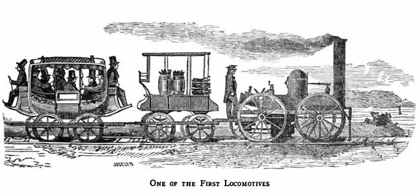 One of the First Locomotives