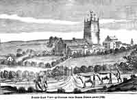 North-East View of Oldham from Horse Edge about 1780