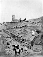 Old Church from Goldburn, 1760