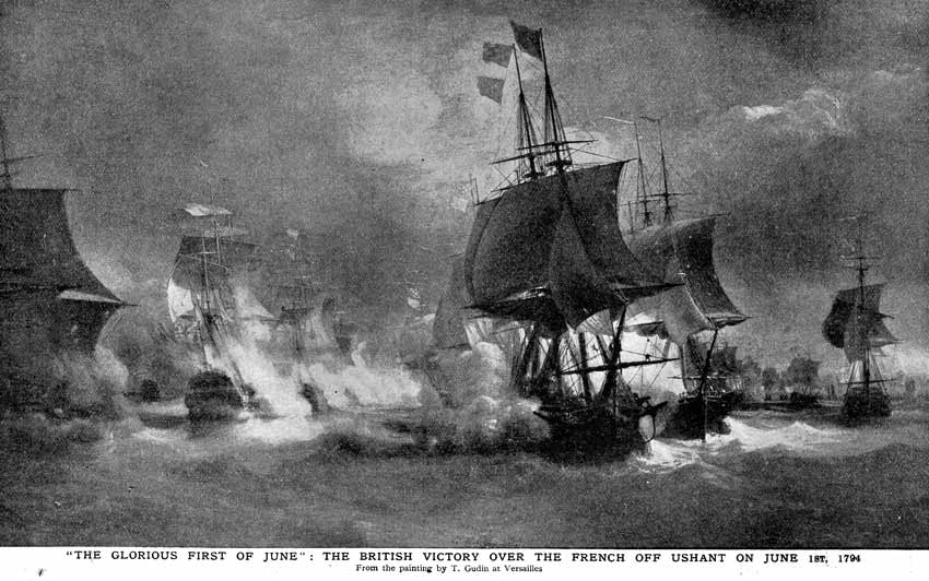 The Glorious First of June' : The British Victory over the French off Ushant 