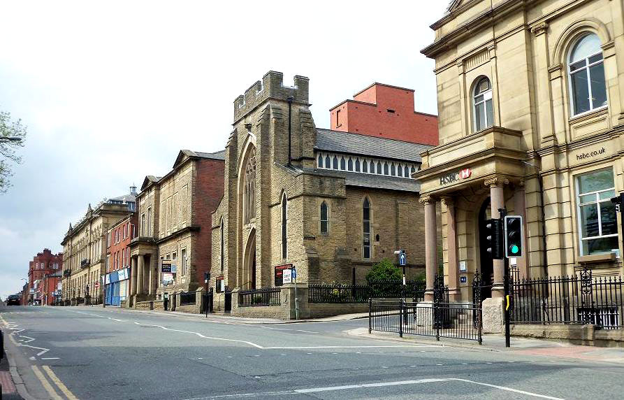 Union Street, Oldham (HSBC Bank on corner)