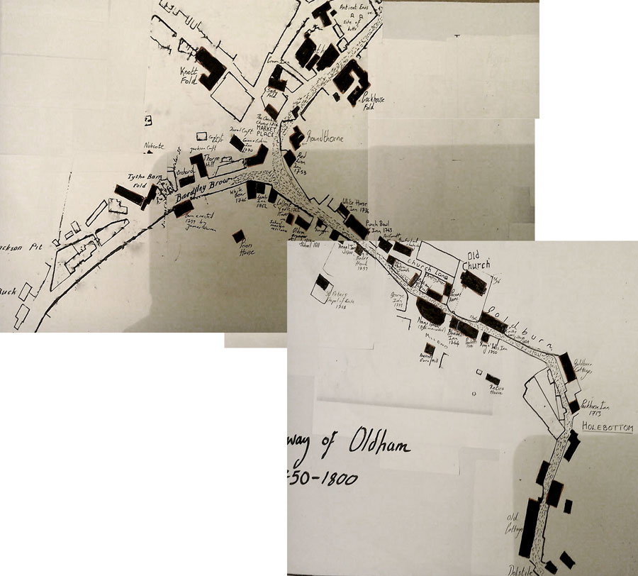 1804 Part of Map by J. Dawson 