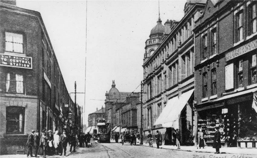 Looking from Star Inn, Oldham