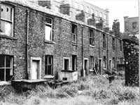 Just off Wellyhole Street, Lees, in the 1960s