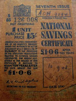 National Savings Certificate, 1943